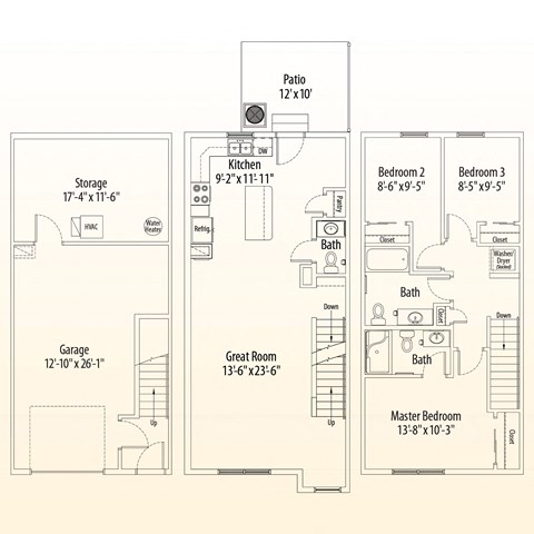 645 Travis Way 2-3 Beds Townhouse for Rent - Photo Gallery 29